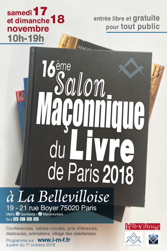 Salon Maçonnique du Livre de Paris