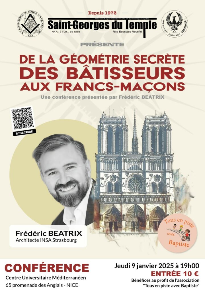 De la géométrie des bâtisseurs aux Francs-maçons