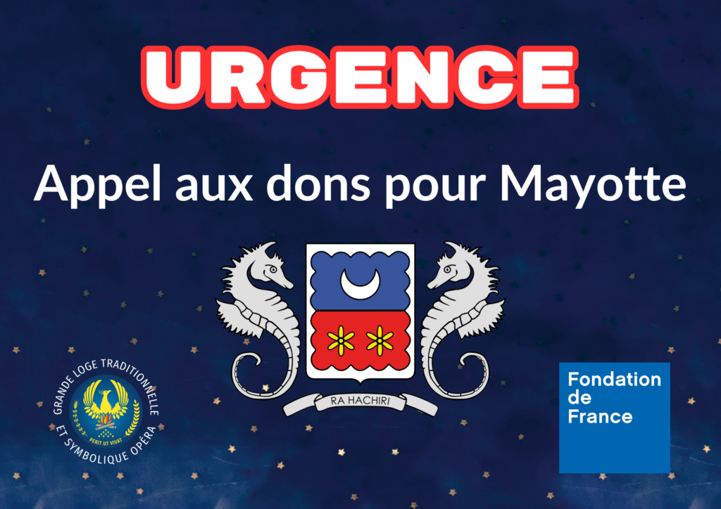 Urgence pour Mayotte, la GLTSO lance un appel à la générosité de ses frères