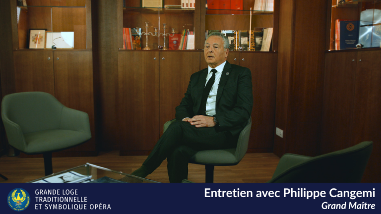 entretien avec le grand maître de la GLTSO, Philippe Cangemi