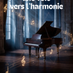 Partition ancienne et symboles maçonniques, harmonie musicale