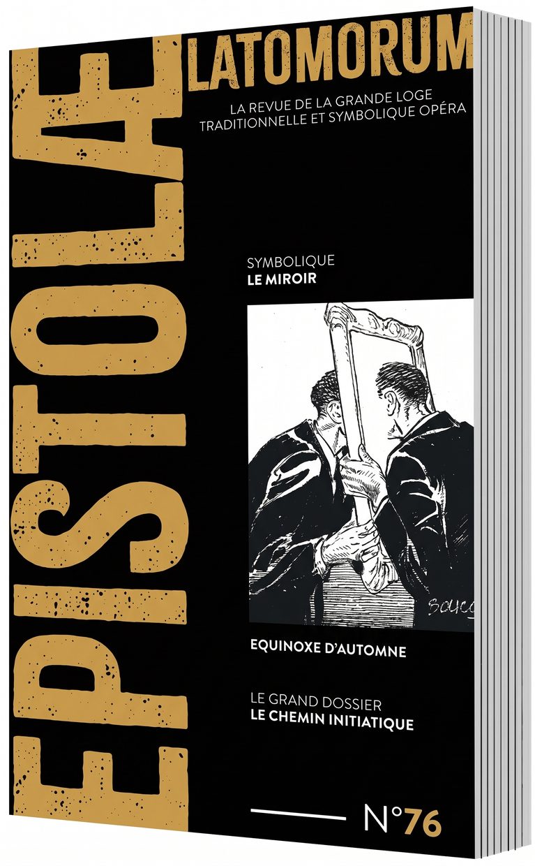 Couverture du numéro 76 d'Epistolae Latomorum consacré à l'Équinoxe d'automne et au chemin initiatique